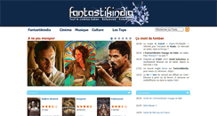 Desktop Screenshot of fantastikindia.fr
